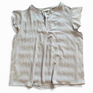 Calvin Klein Soft Gray Women's Blouse